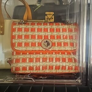 Kate Spade Natalia Straw NWT Convertible Crossbody